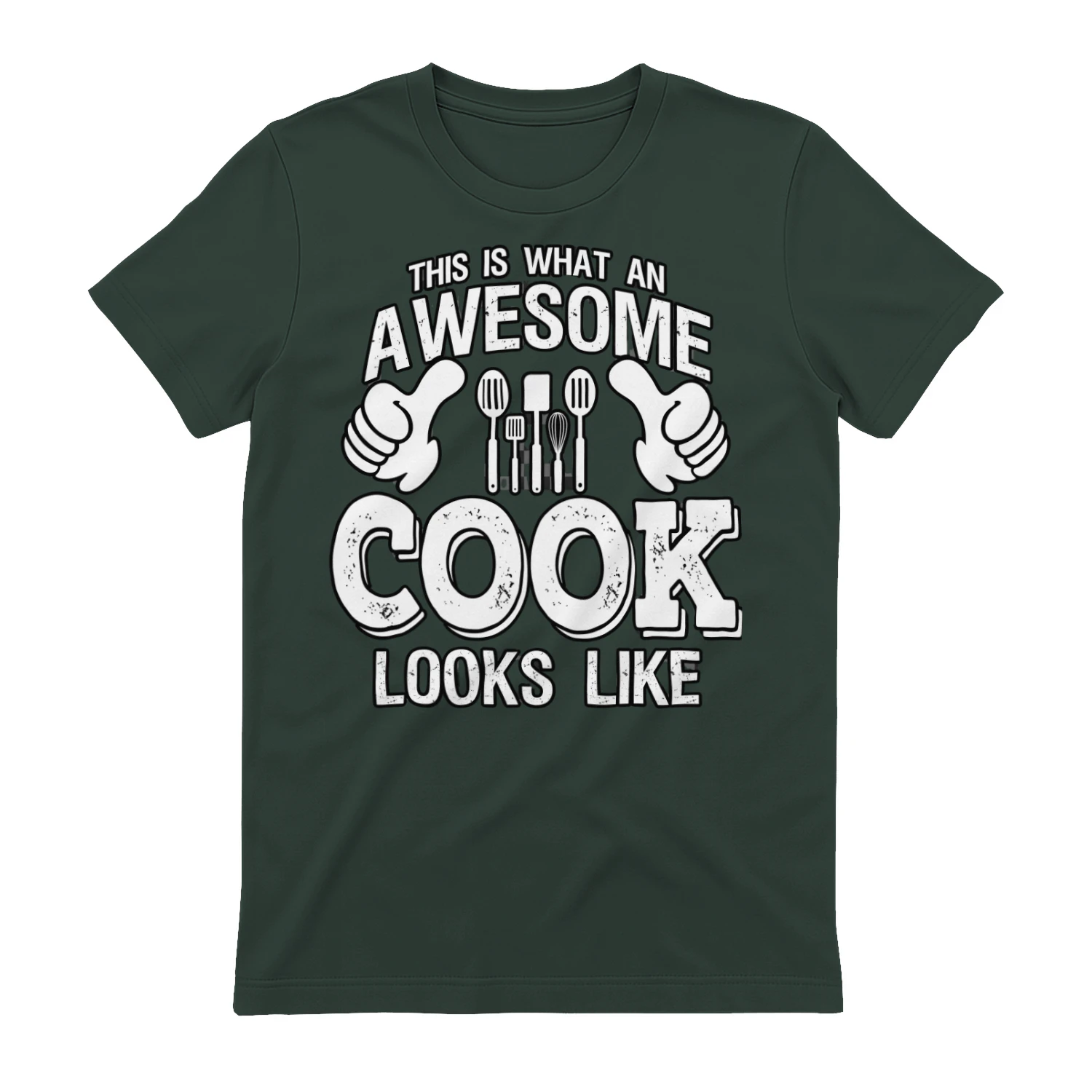 This Is What An Awesome Cook Looks Like Funny Chef T-Shirt