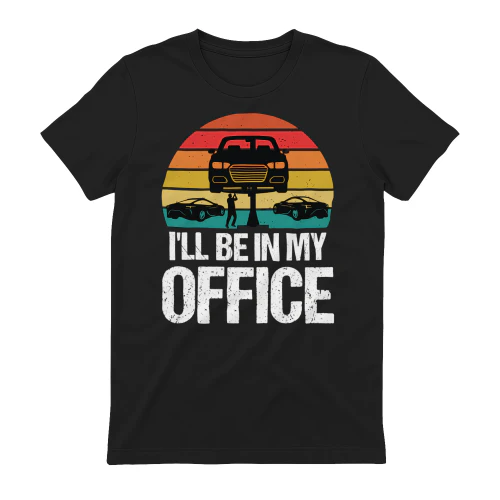 Ill Be In My Office Garage Sunset