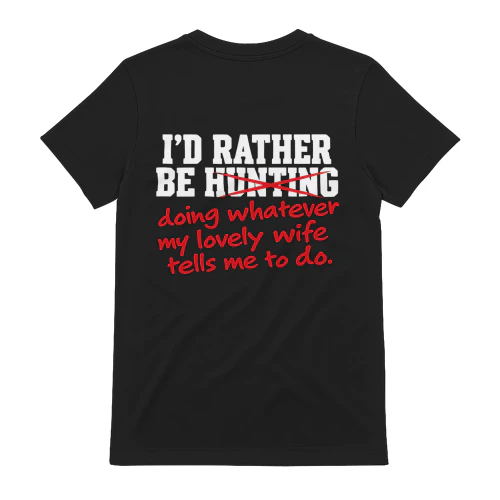 Doing Whatever My Wife Tells Me Funny Husband Humor T-Shirt