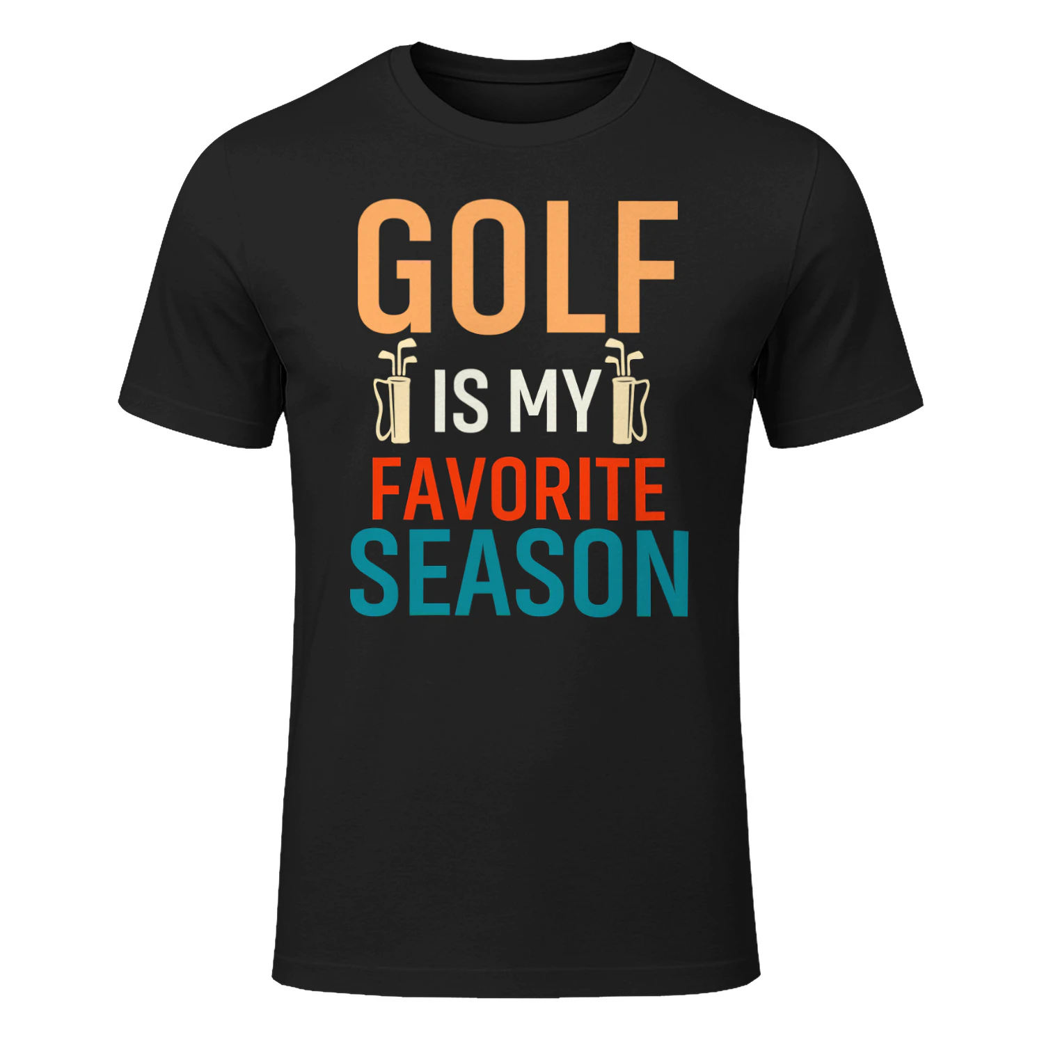 Golf Is My Favorite Season Funny Golfer T-Shirt