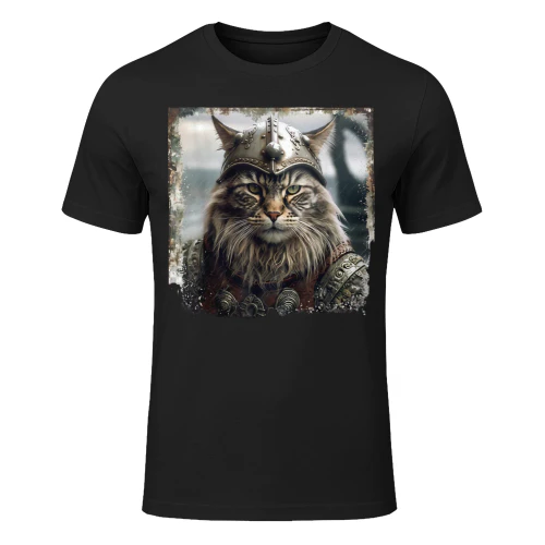 Nordic Viking Warrior Cat
