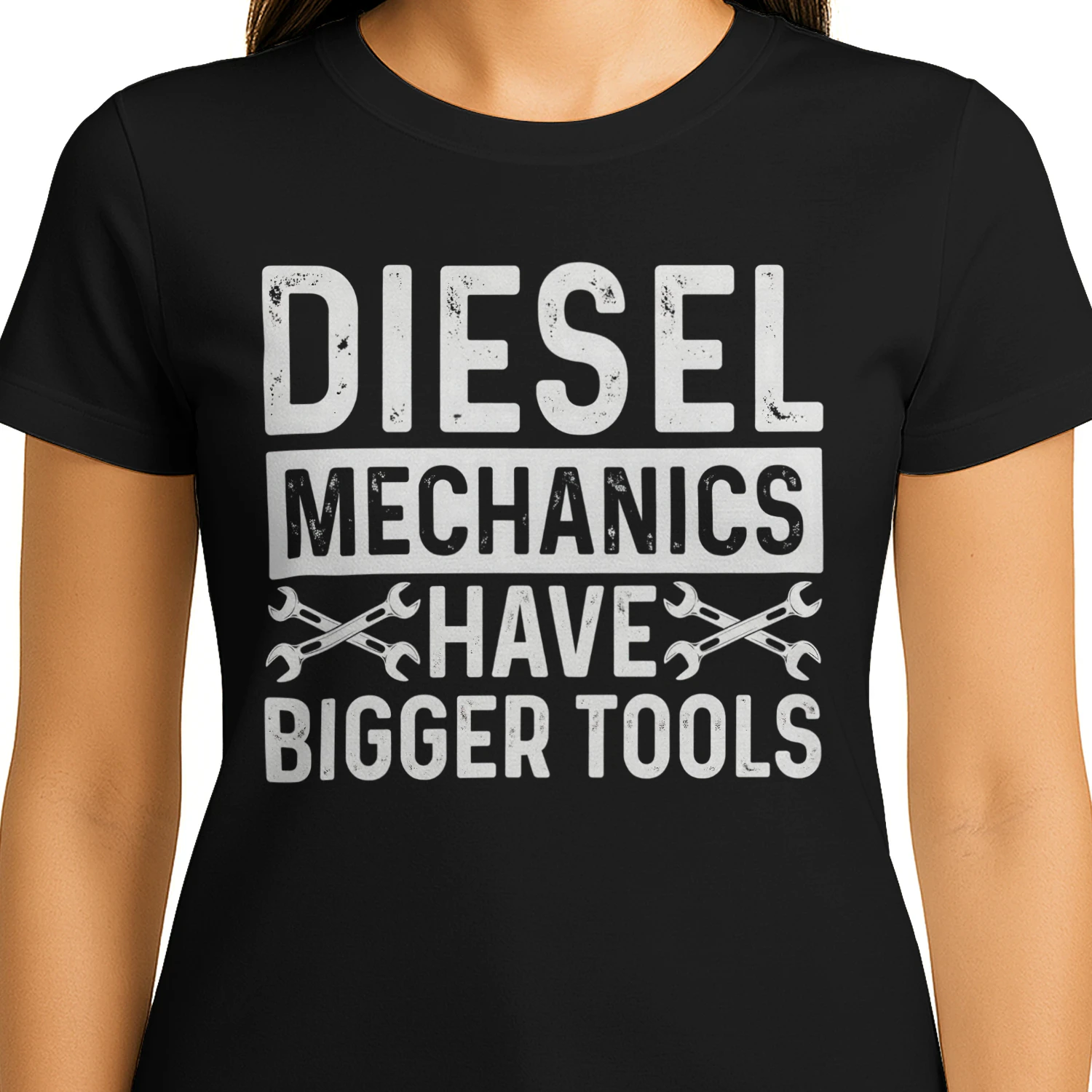 Diesel Mechanics Have Bigger Tools Funny Mechanic Humor T-Shirt