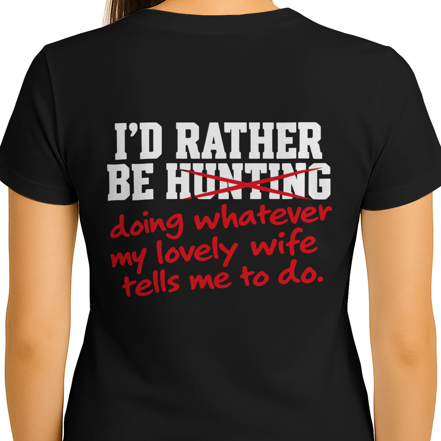 Doing Whatever My Wife Tells Me Funny Husband Humor T-Shirt