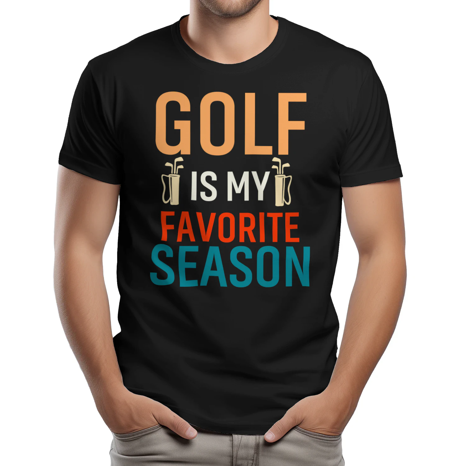 Golf Is My Favorite Season Funny Golfer T-Shirt