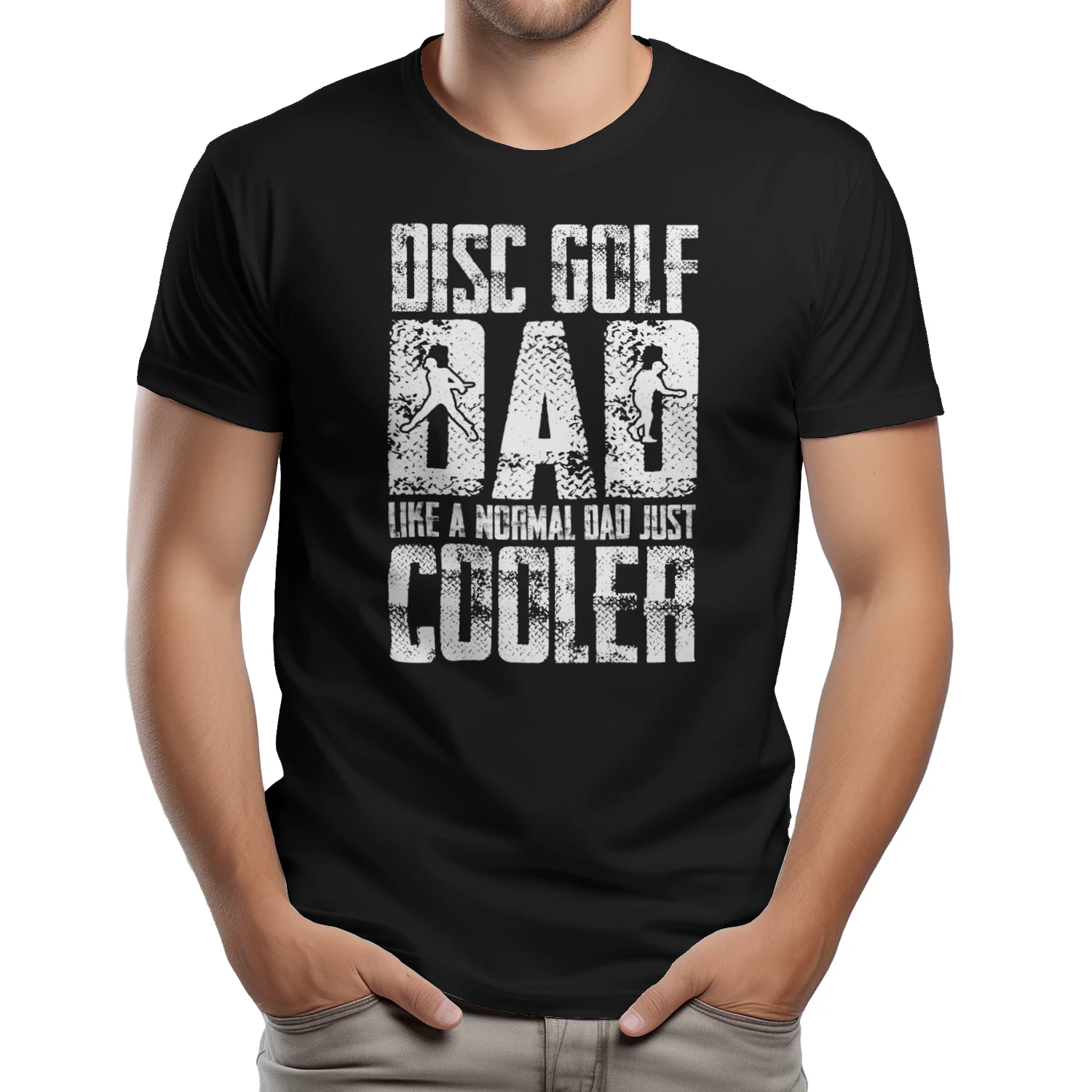 Disc Golf Dad Just Cooler Funny Father's Day T-Shirt