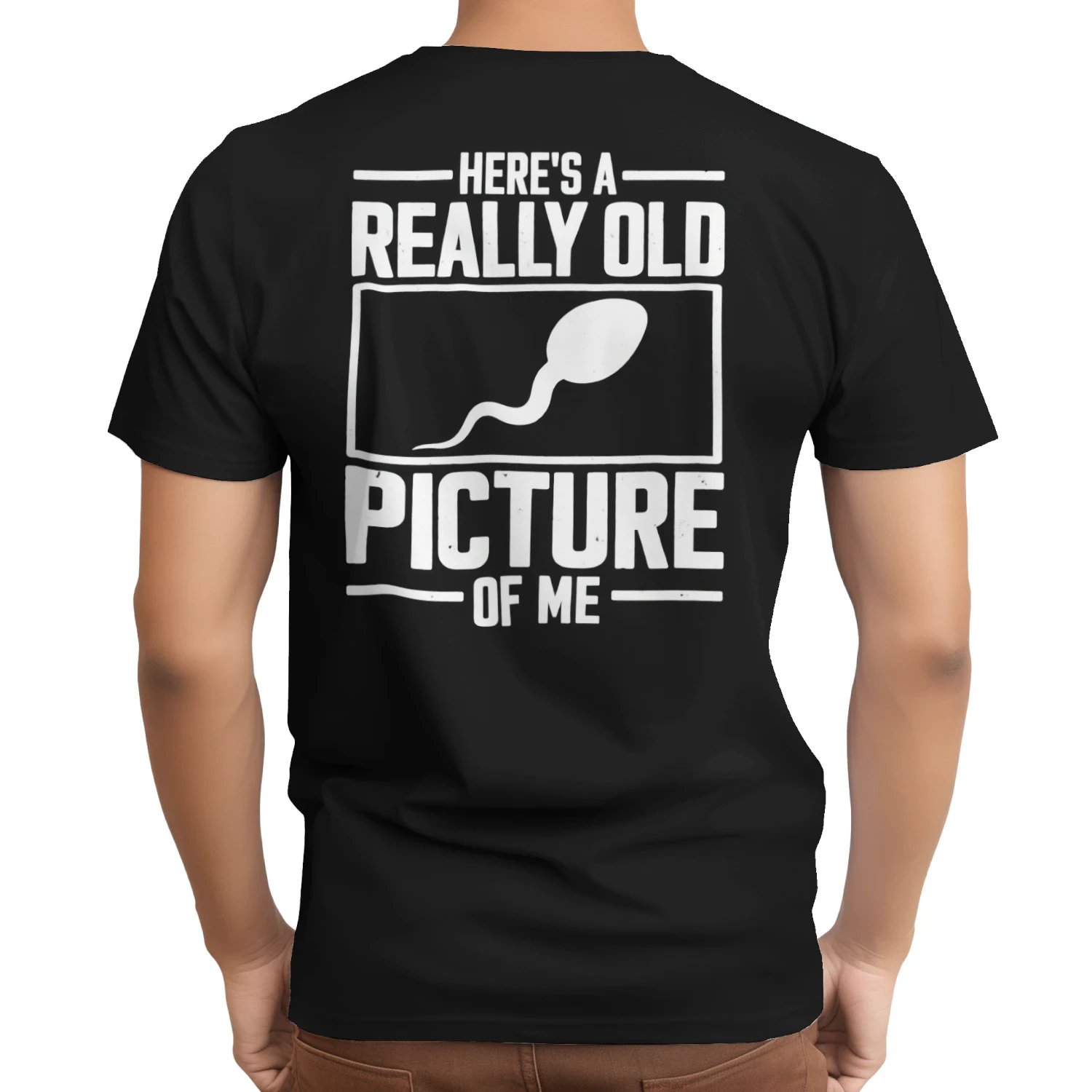 Here's A Really Old Picture Of Me Funny Gag T-Shirt