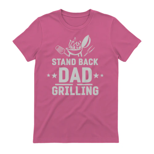 Stand Back Dad Grilling