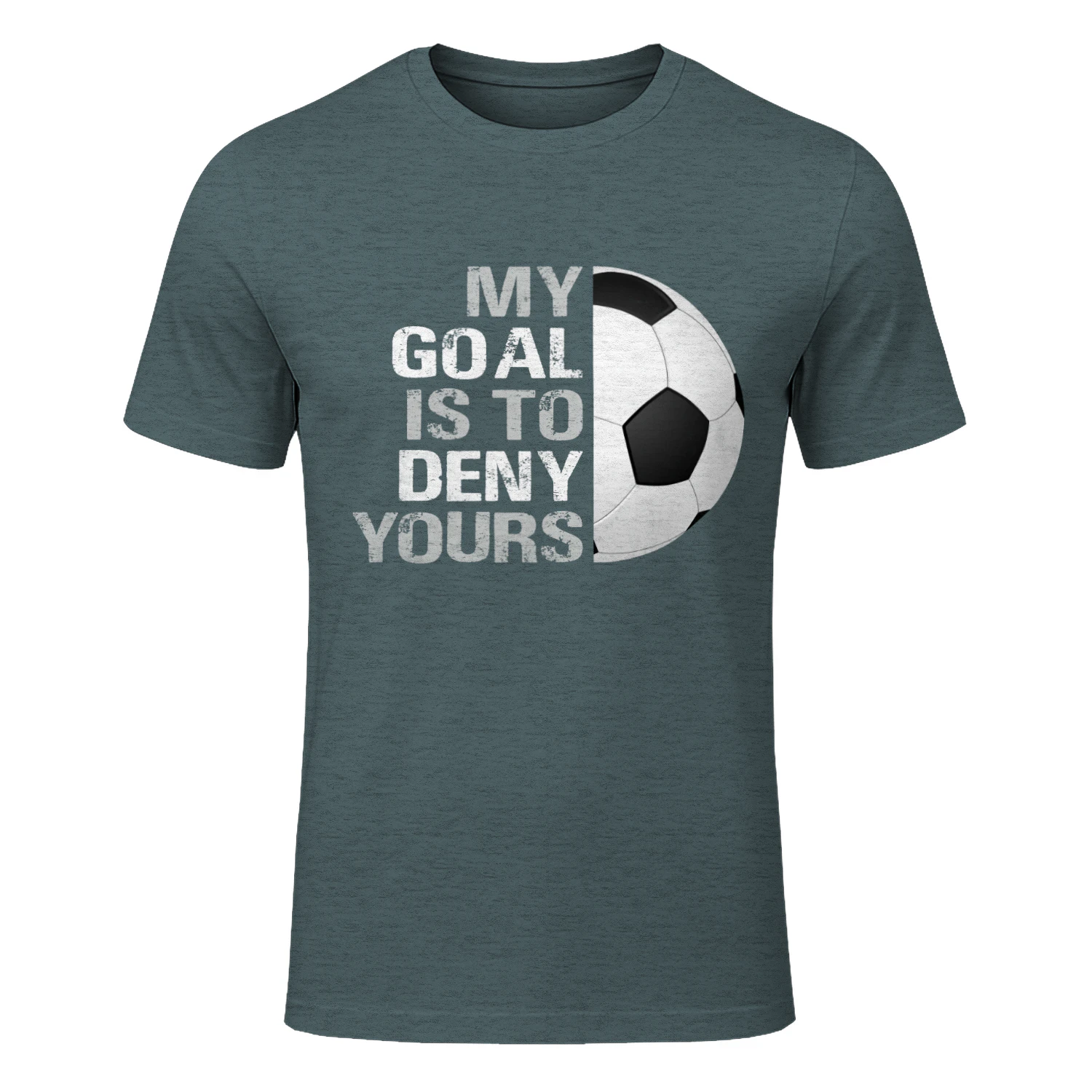 My Goal Is To Deny Yours Goalkeeper Graphic T-Shirt