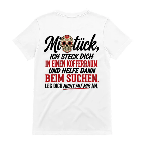 Leg dich nicht mit mir an – Totenkopf & Sarkasmus