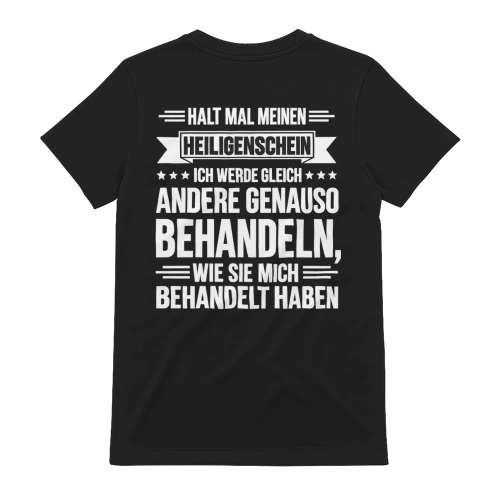Halt mal meinen Heiligenschein – Zeit für klare Worte