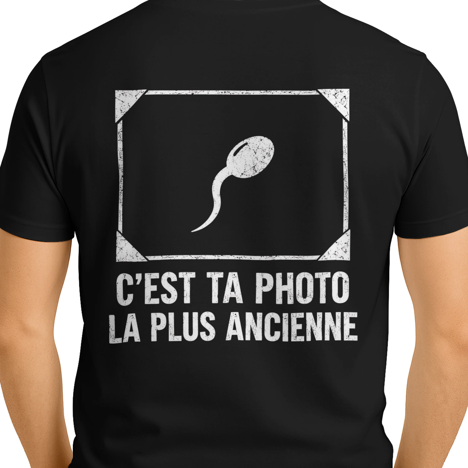 C'est Ta Photo La Plus Ancienne Funny French Sarcastic T-Shirt