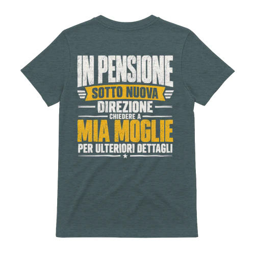 In Pensione Sotto Nuova Direzione Chiedere A Mia Moglie Humor