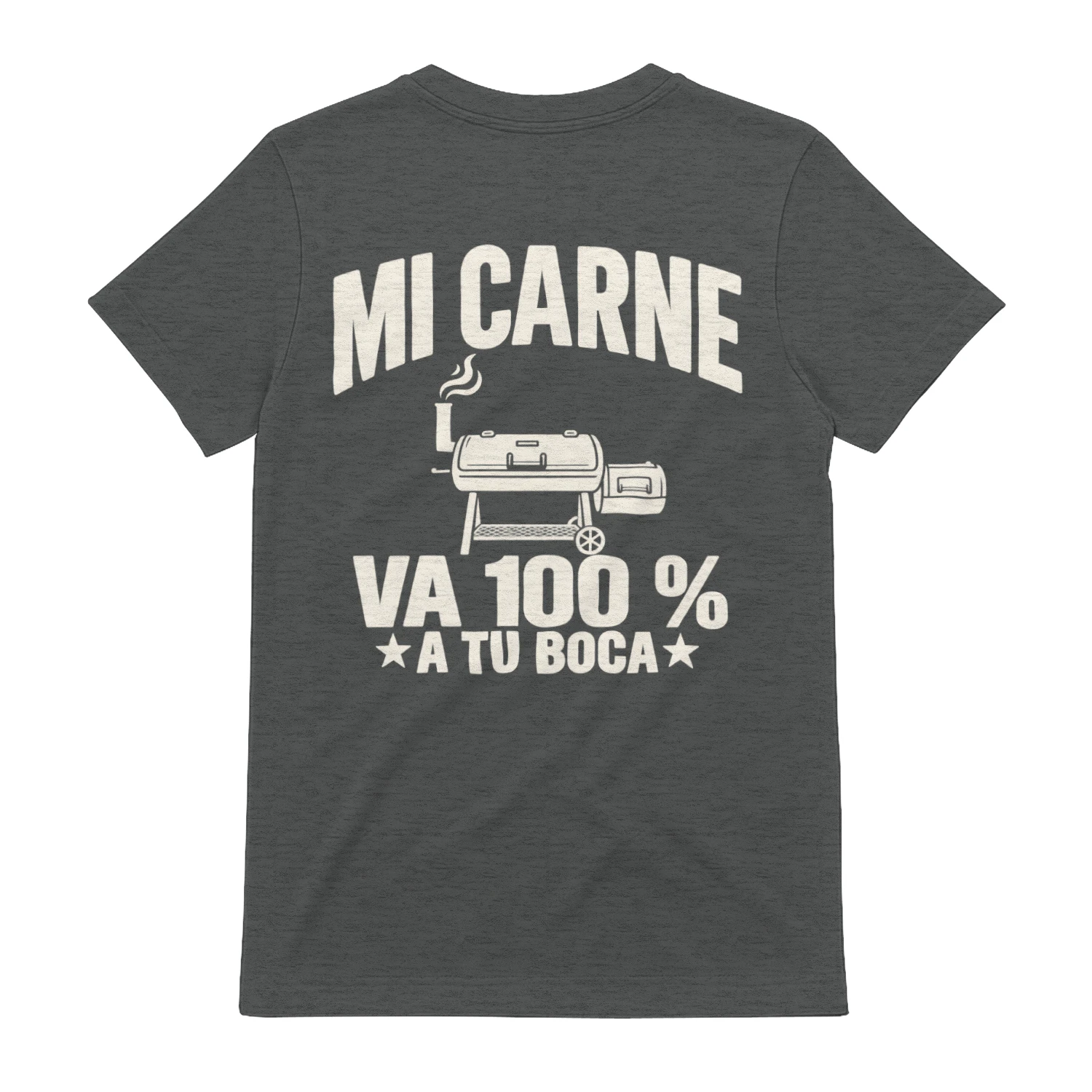 Mi carne va a tu boca – Camiseta de barbacoa con doble sentido