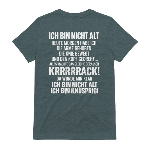 Nicht alt, sondern knusprig!