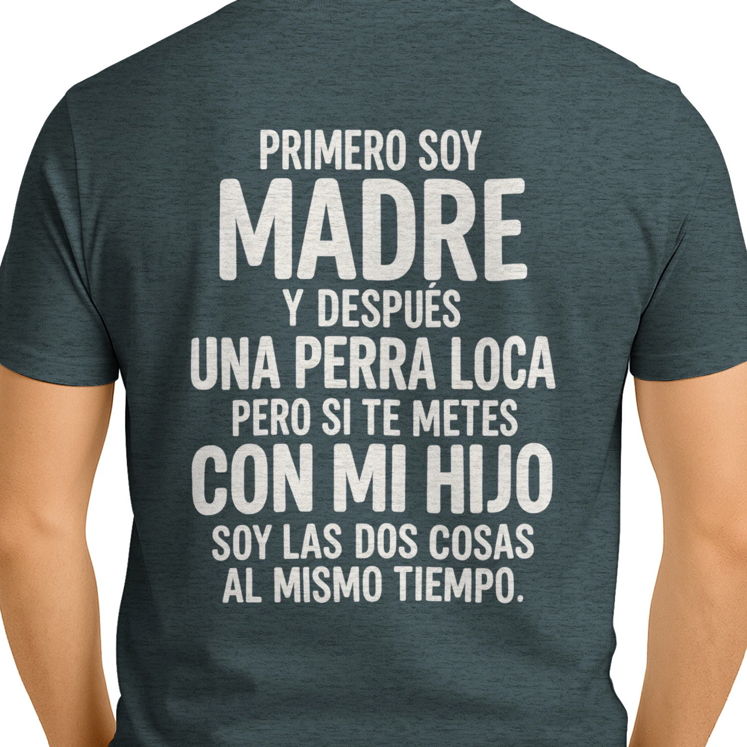 Primero soy madre – Camiseta de mamá protectora con carácter