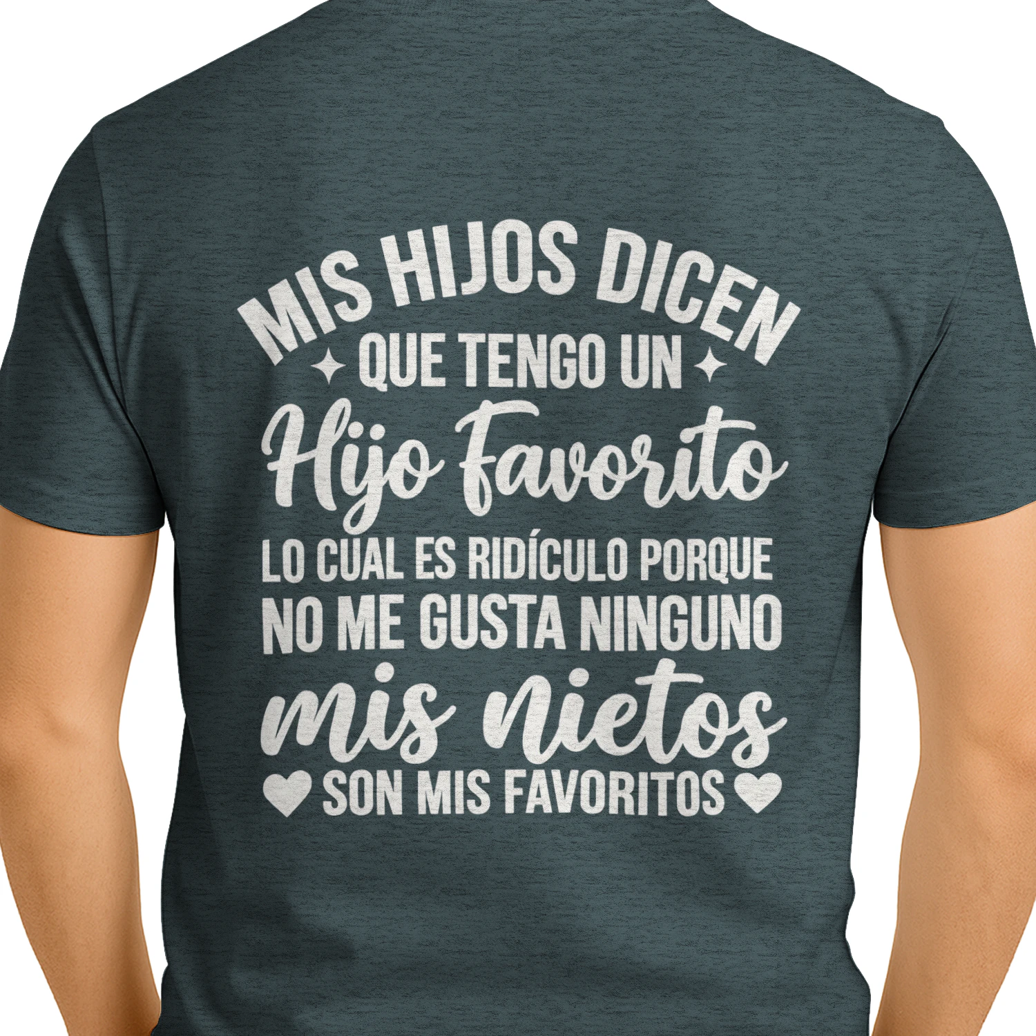 Mis nietos son mis favoritos – Camiseta divertida para abuelos
