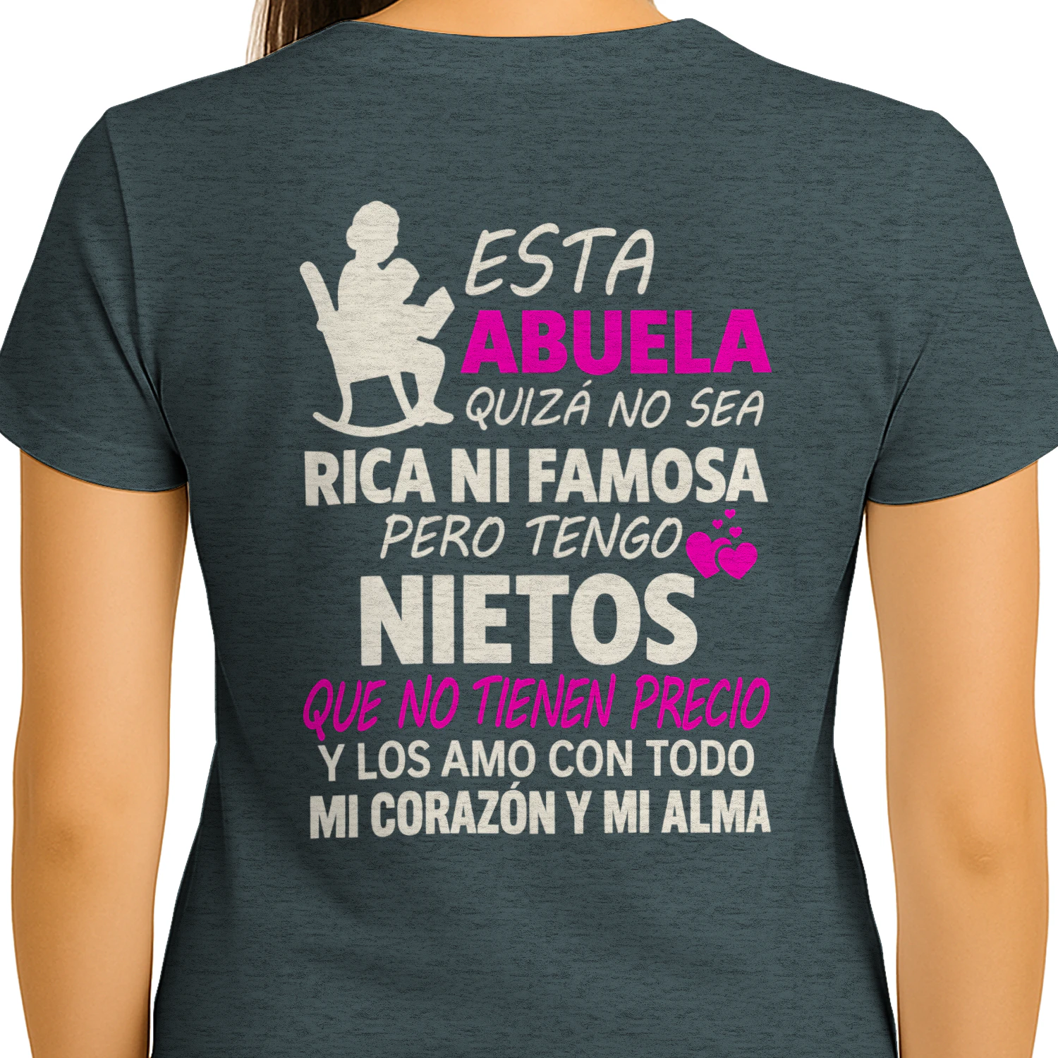 Nietos que no tienen precio – Camiseta de abuela orgullosa