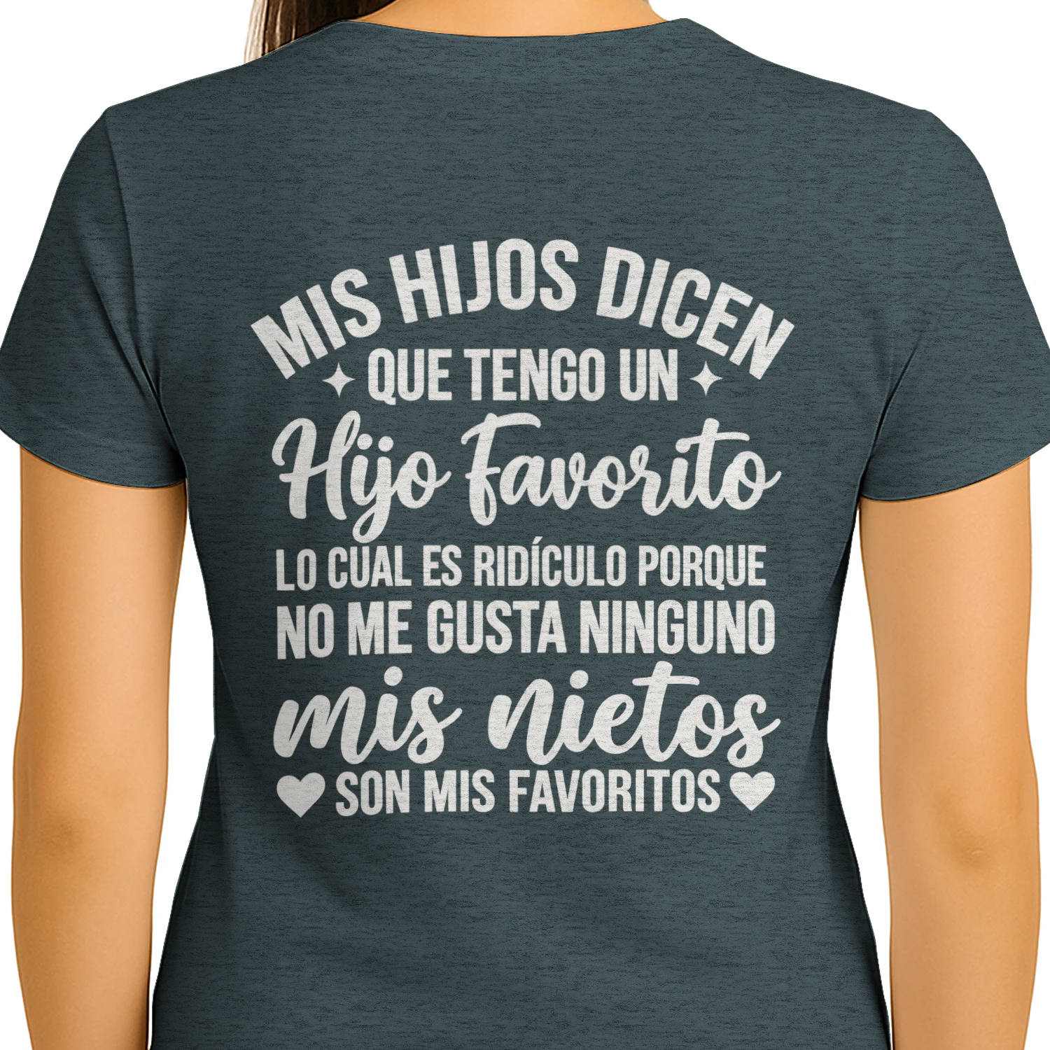 Mis nietos son mis favoritos – Camiseta divertida para abuelos