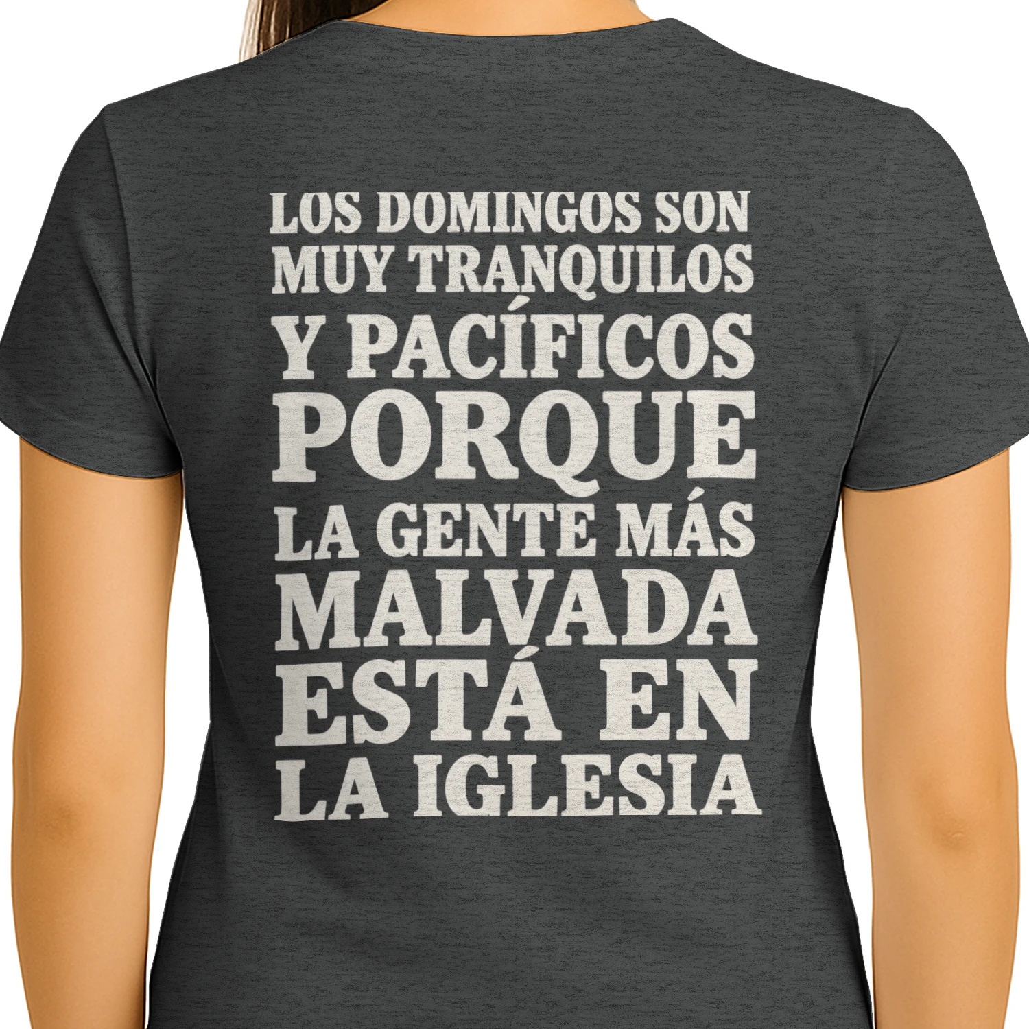 Domingos tranquilos – Camiseta de humor negro y sarcasmo