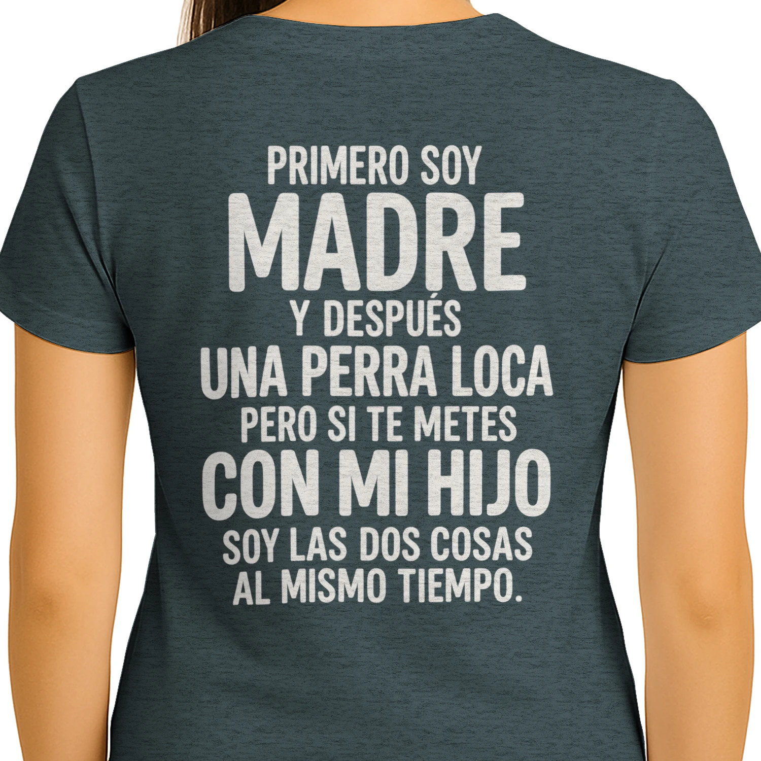 Primero soy madre – Camiseta de mamá protectora con carácter