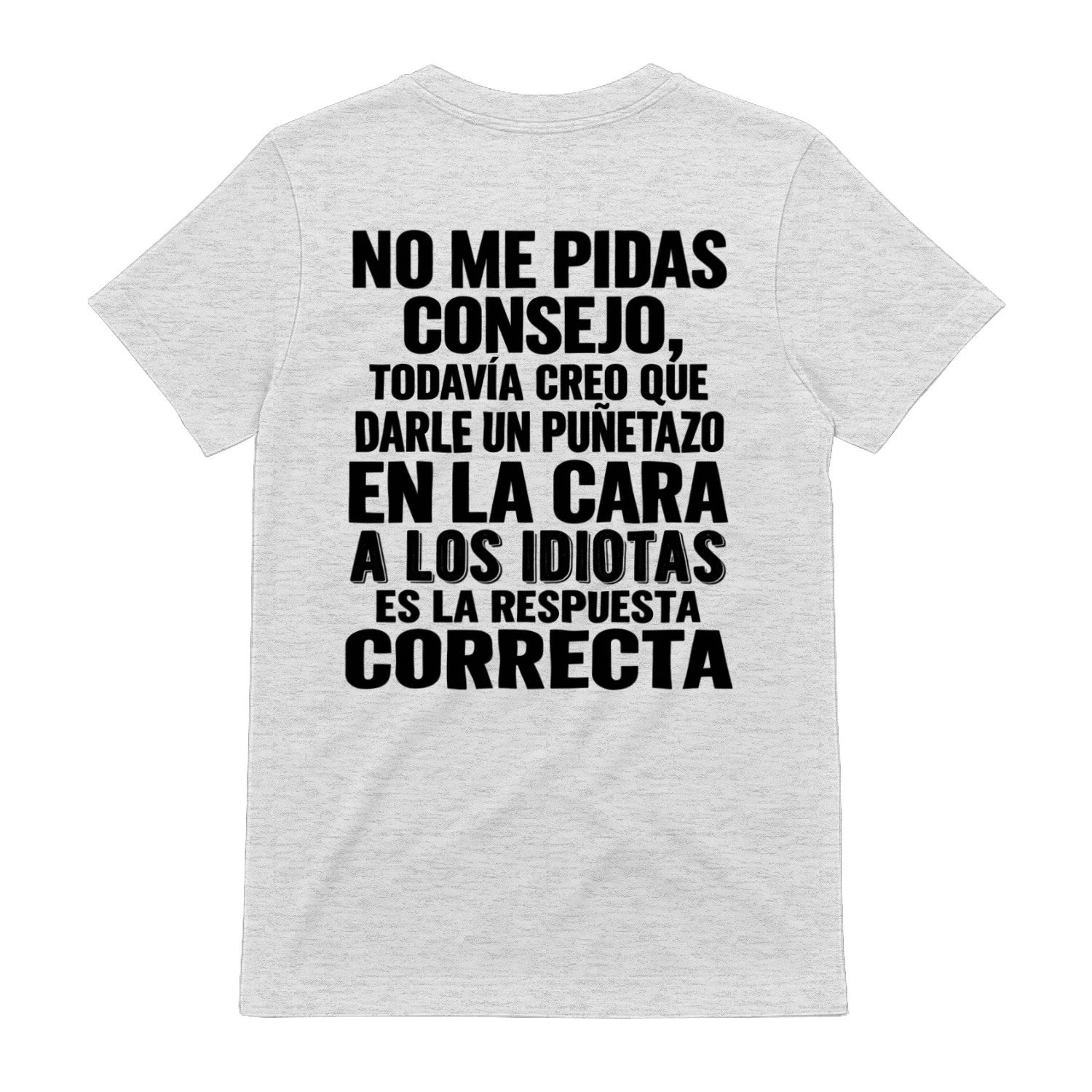 No me pidas consejo – Camiseta de humor negro y sarcasmo