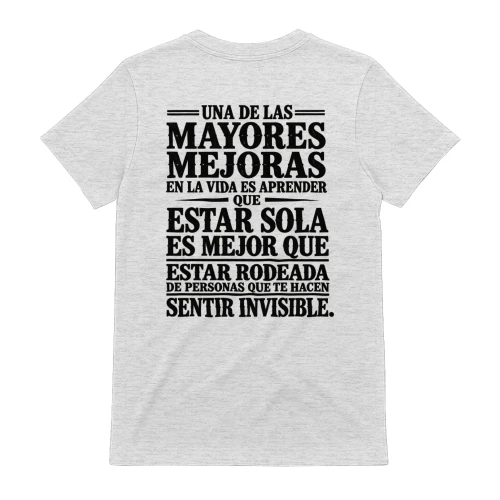 Mejor sola que invisible – Elige tu bienestar