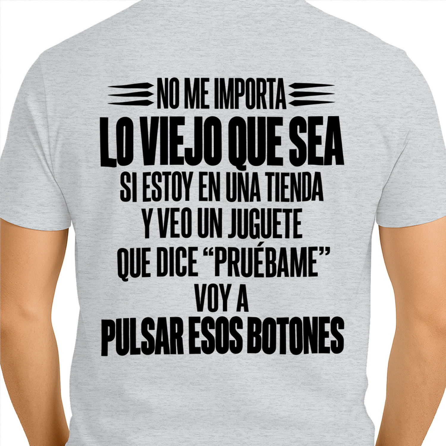 Si dice pruébame, pulso los botones – Camiseta divertida