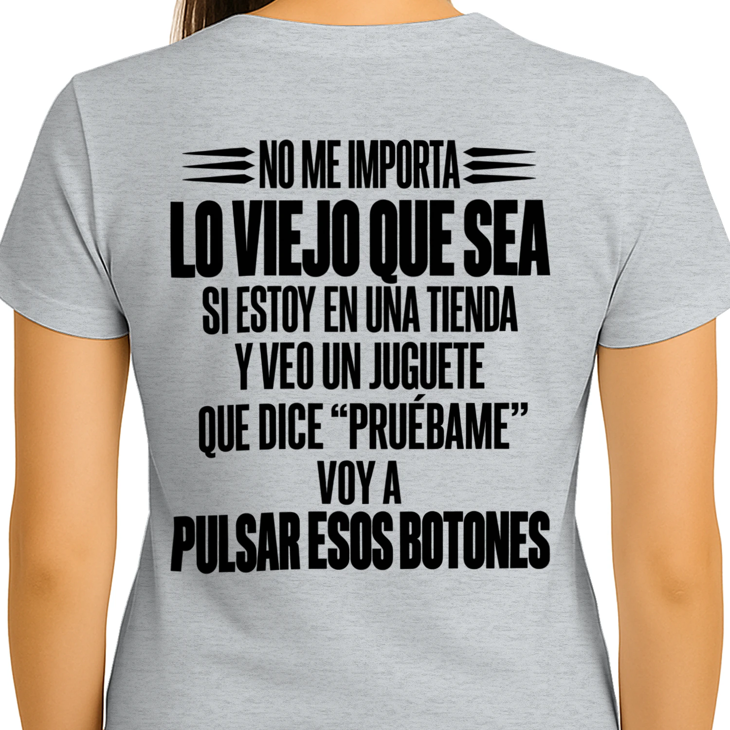 Si dice pruébame, pulso los botones – Camiseta divertida