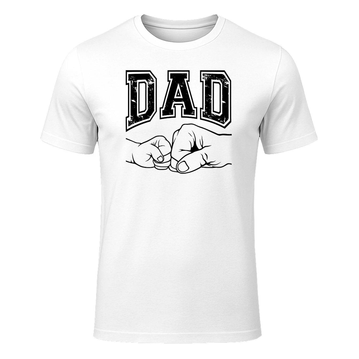 Dad Fist Bump Father Son Vintage Design