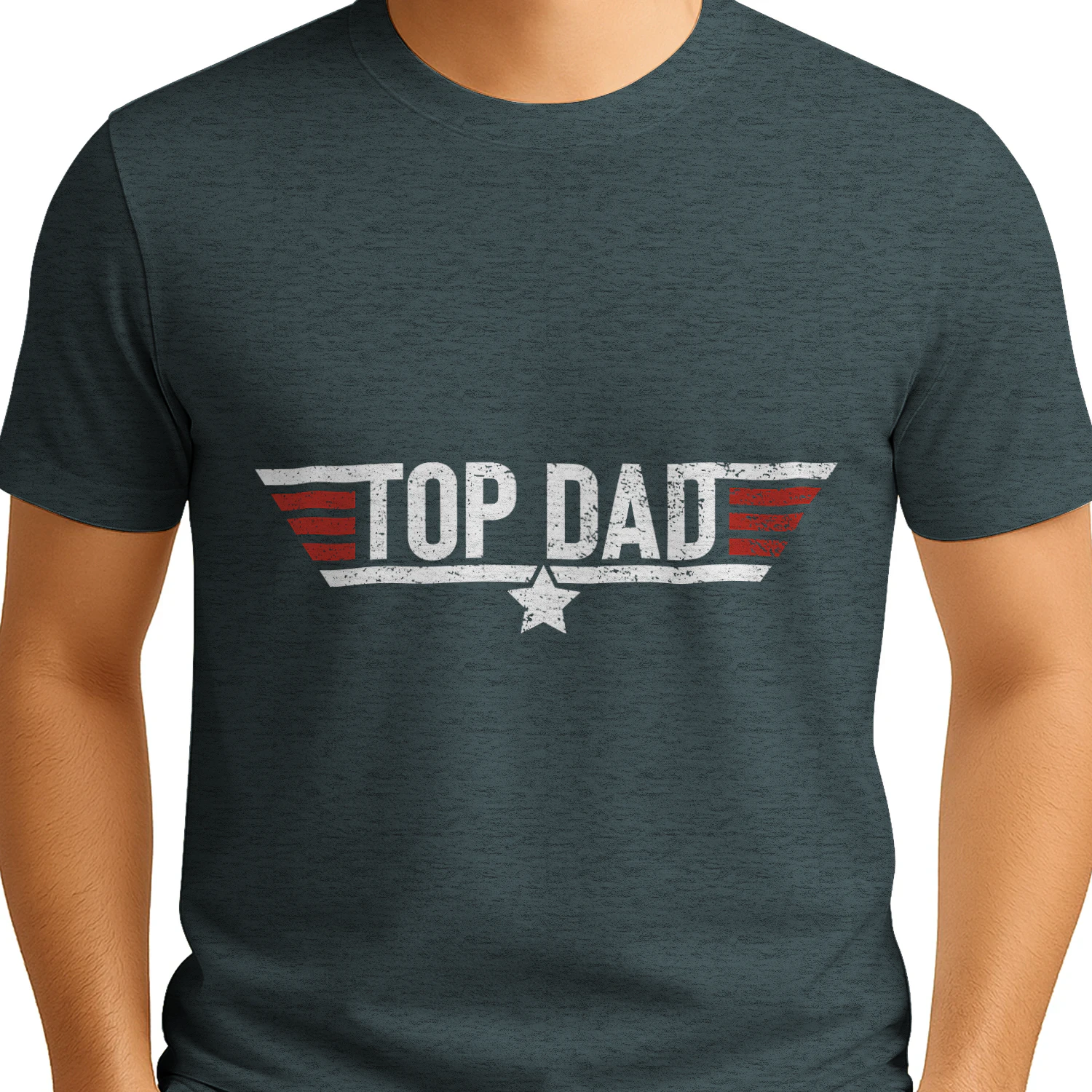 Top Dad Vintage Aviation Father Design