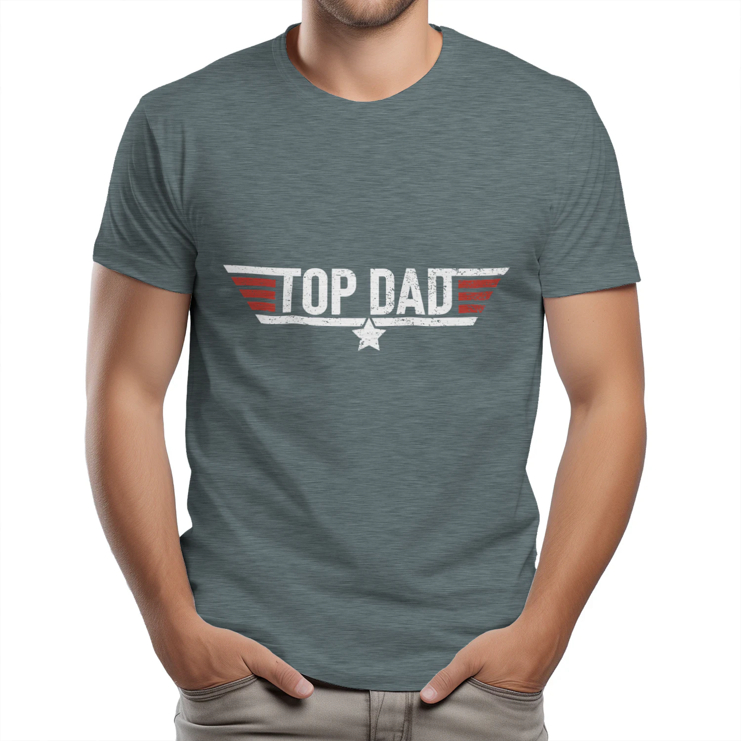 Top Dad Vintage Aviation Father Design