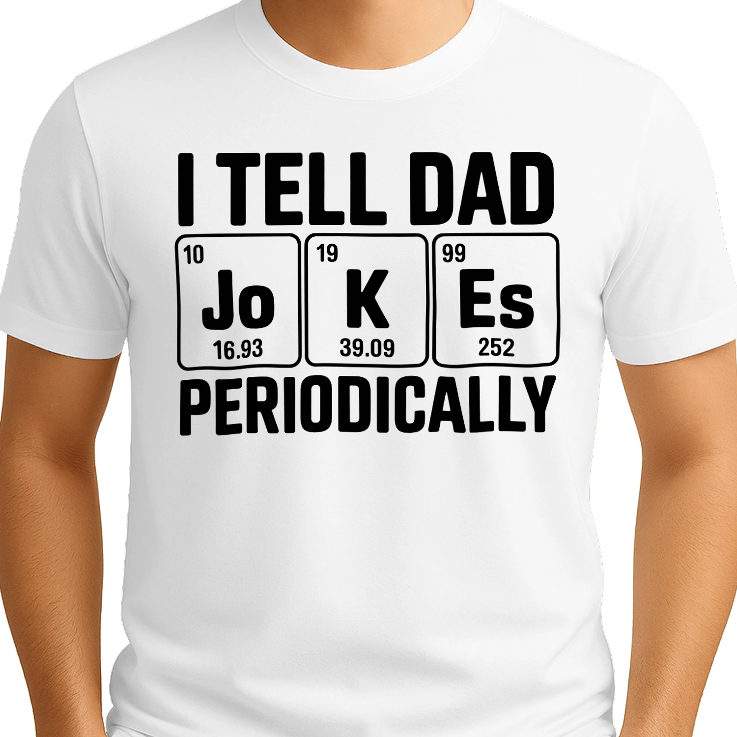 I Tell Dad Jokes Periodically Science Father Design