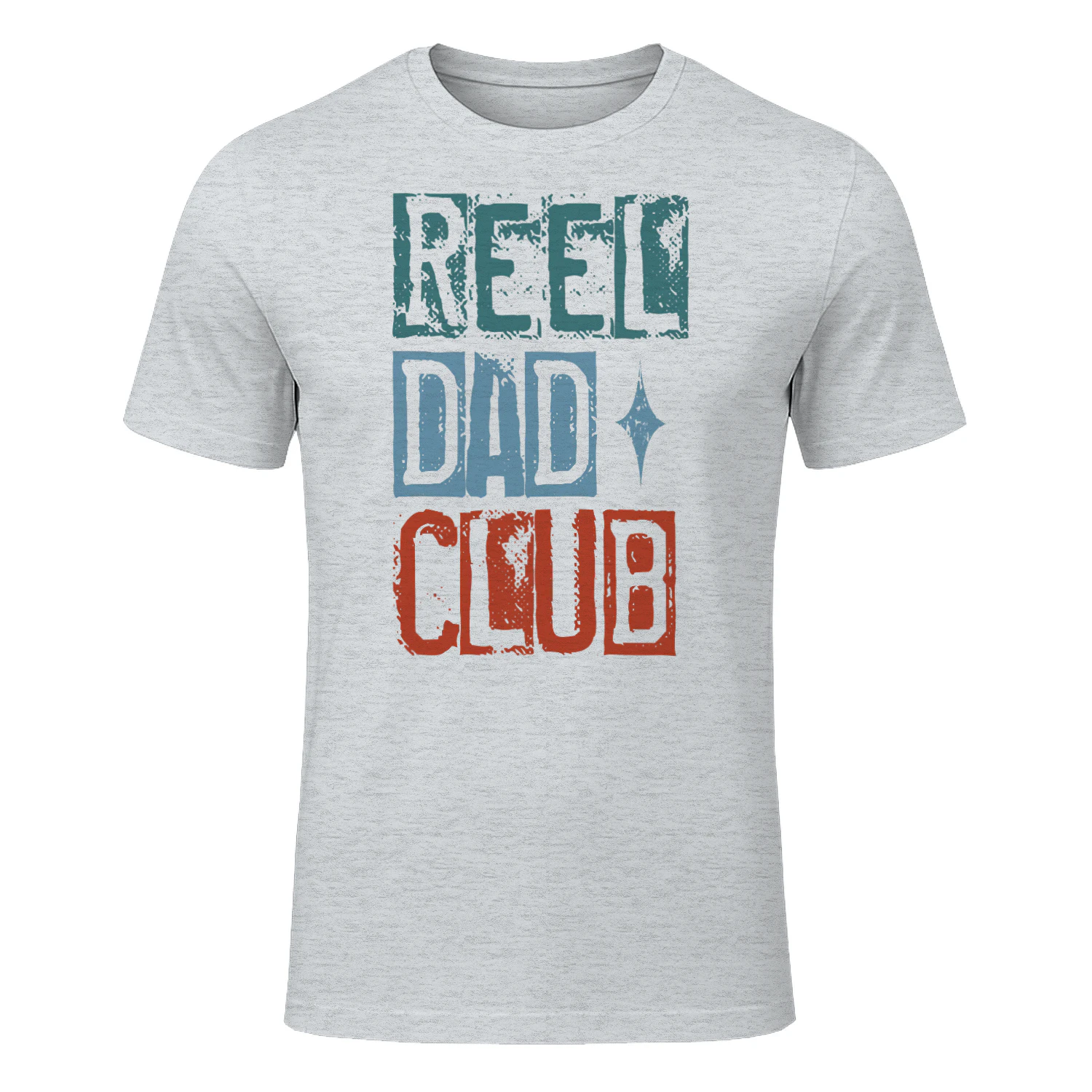 Reel Dad Club Vintage Fishing Father Design