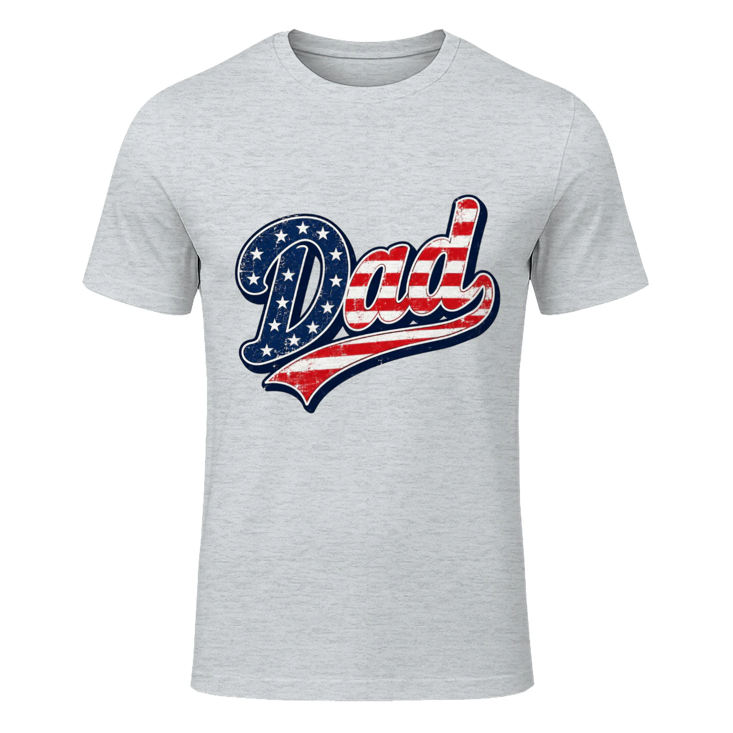 Patriotic Dad American Flag Vintage Father Design