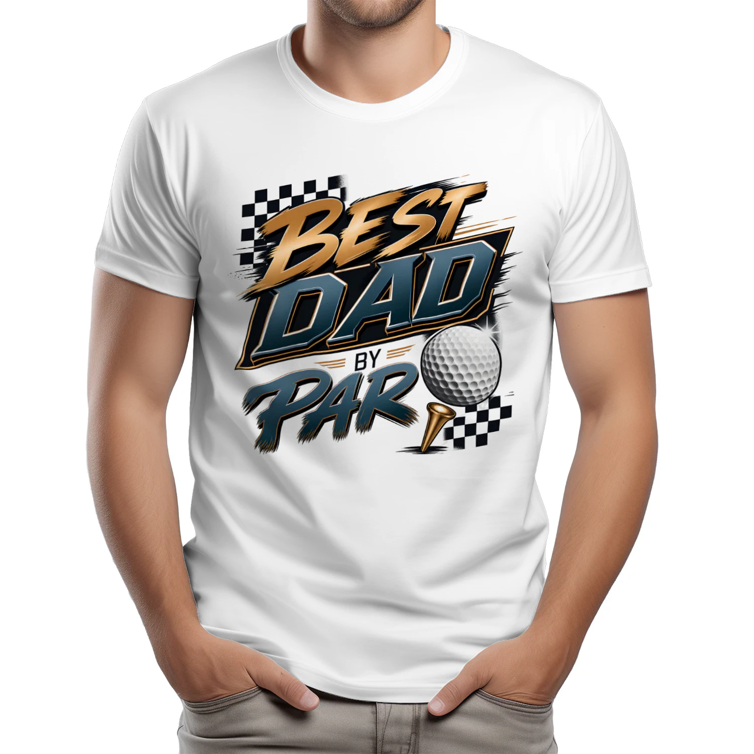 Best Dad By Par Golf Father Design