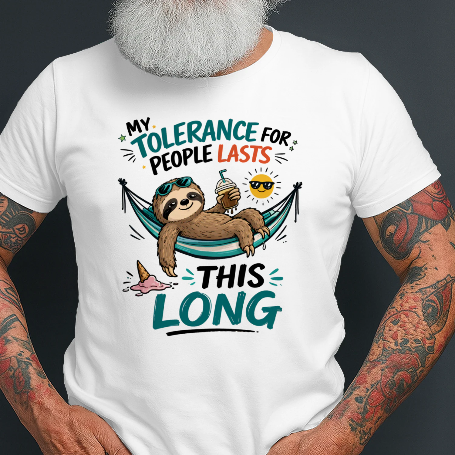 My Tolerance for People Lasts This Long Sloth