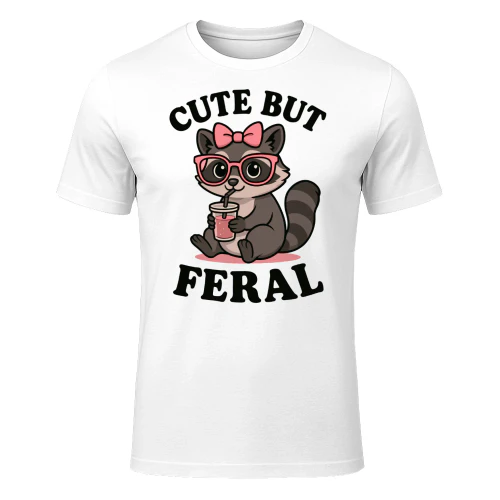 Cute But Feral Raccoon