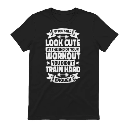 Train Hard Enough Gym Motivation
