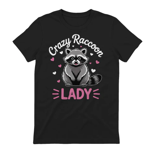 Crazy Raccoon Lady