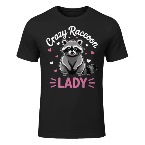 Crazy Raccoon Lady