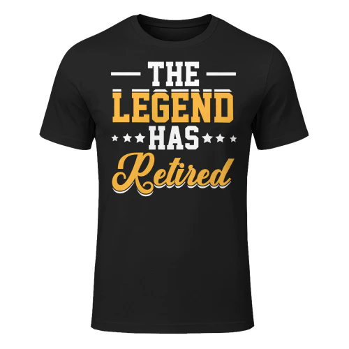 The Legend Has Retired Retirement Gift