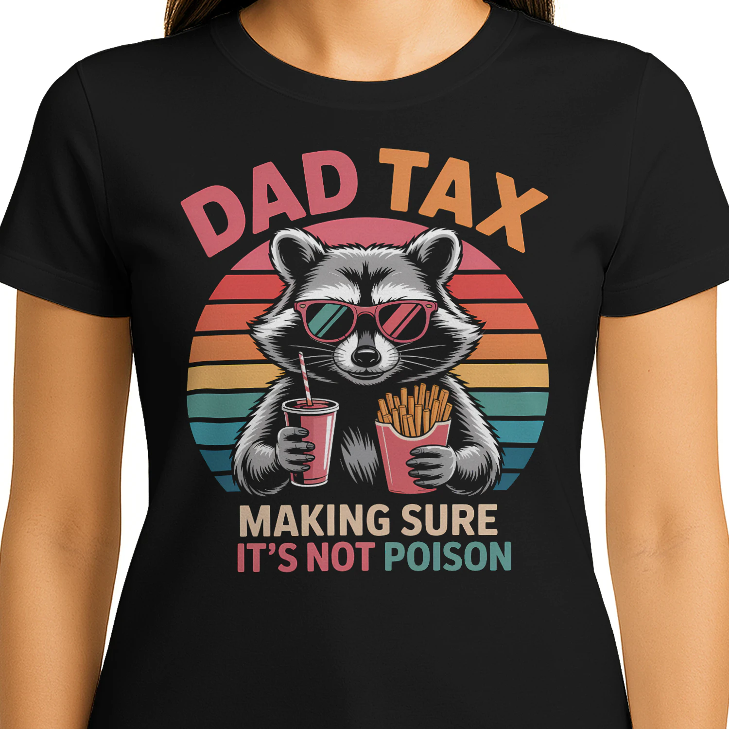 Dad Tax Raccoon Making Sure It Is Not Poison