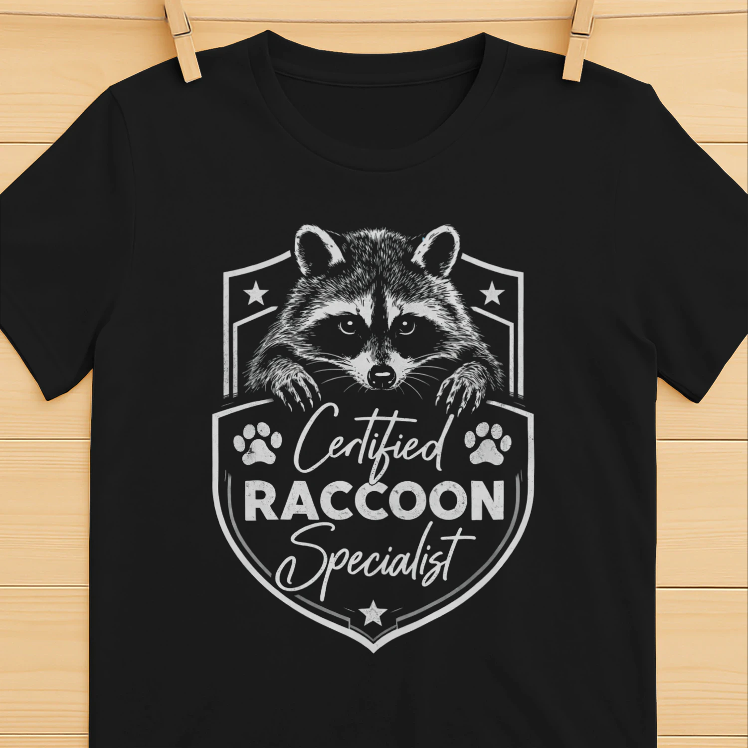 Certified Raccoon Specialist Shirt
