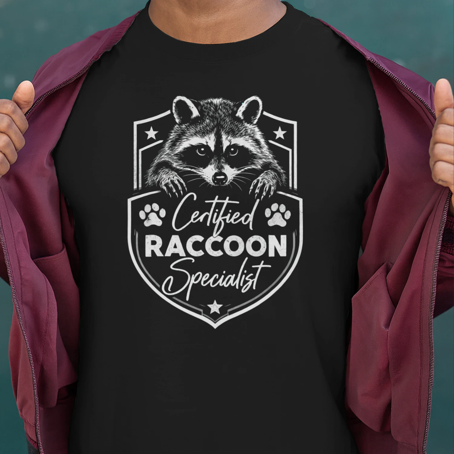 Certified Raccoon Specialist Shirt