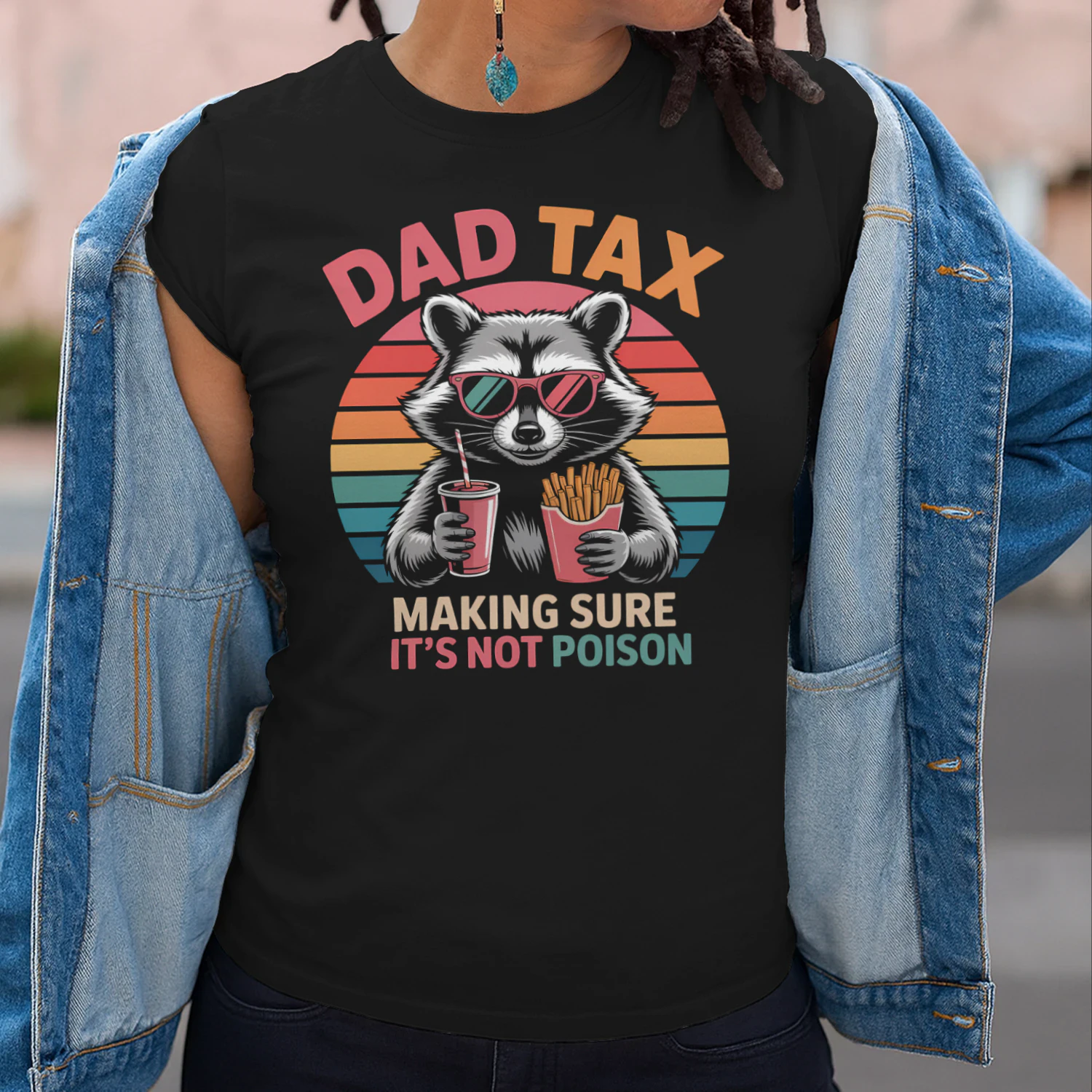 Dad Tax Raccoon Making Sure It Is Not Poison