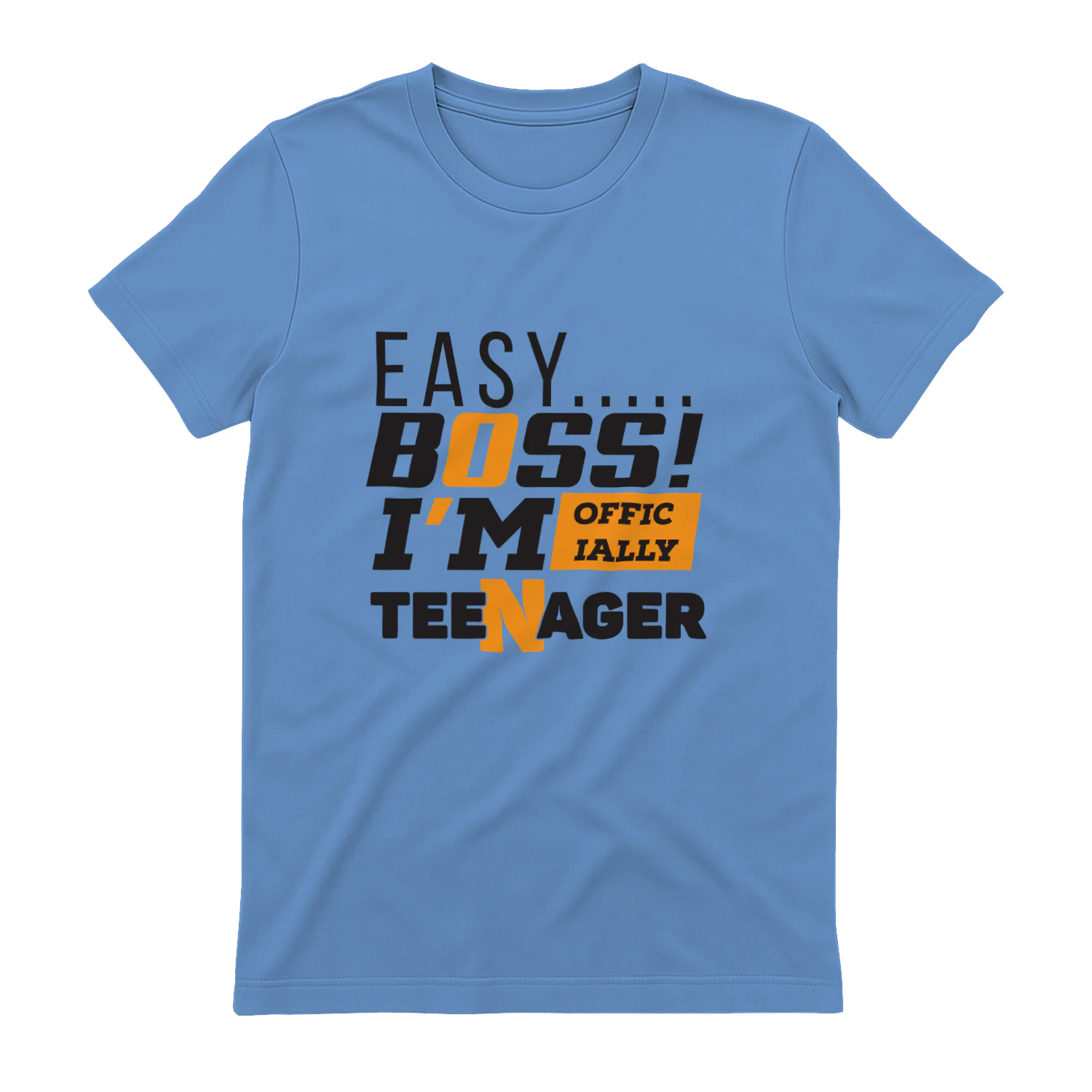 Easy Boss I’m Officially a Teenager Birthday Design