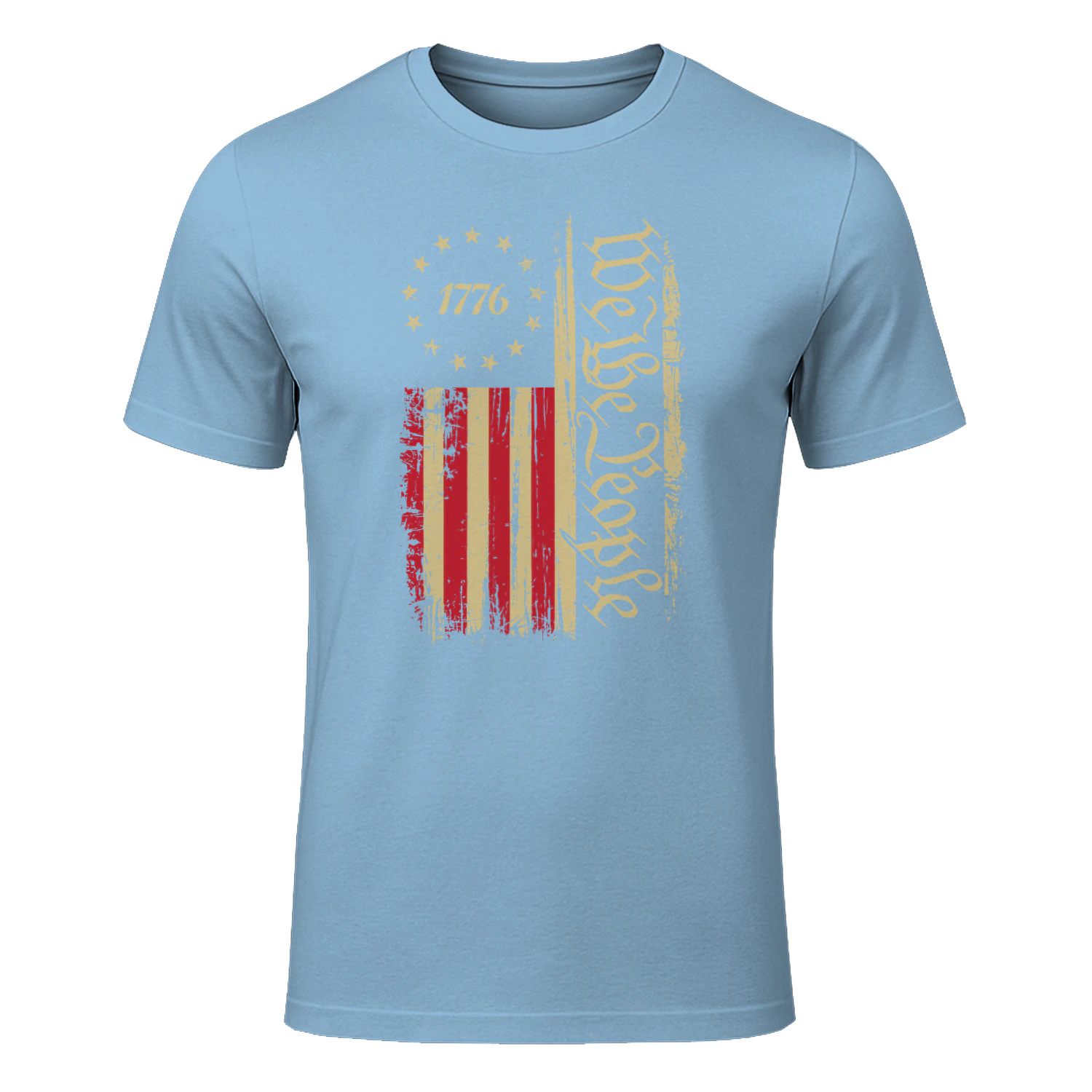 We the People 1776 Distressed Patriotic Flag