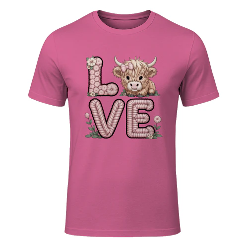Highland Cow Love Valentine