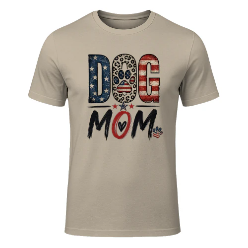 Patriotic Dog Mom USA