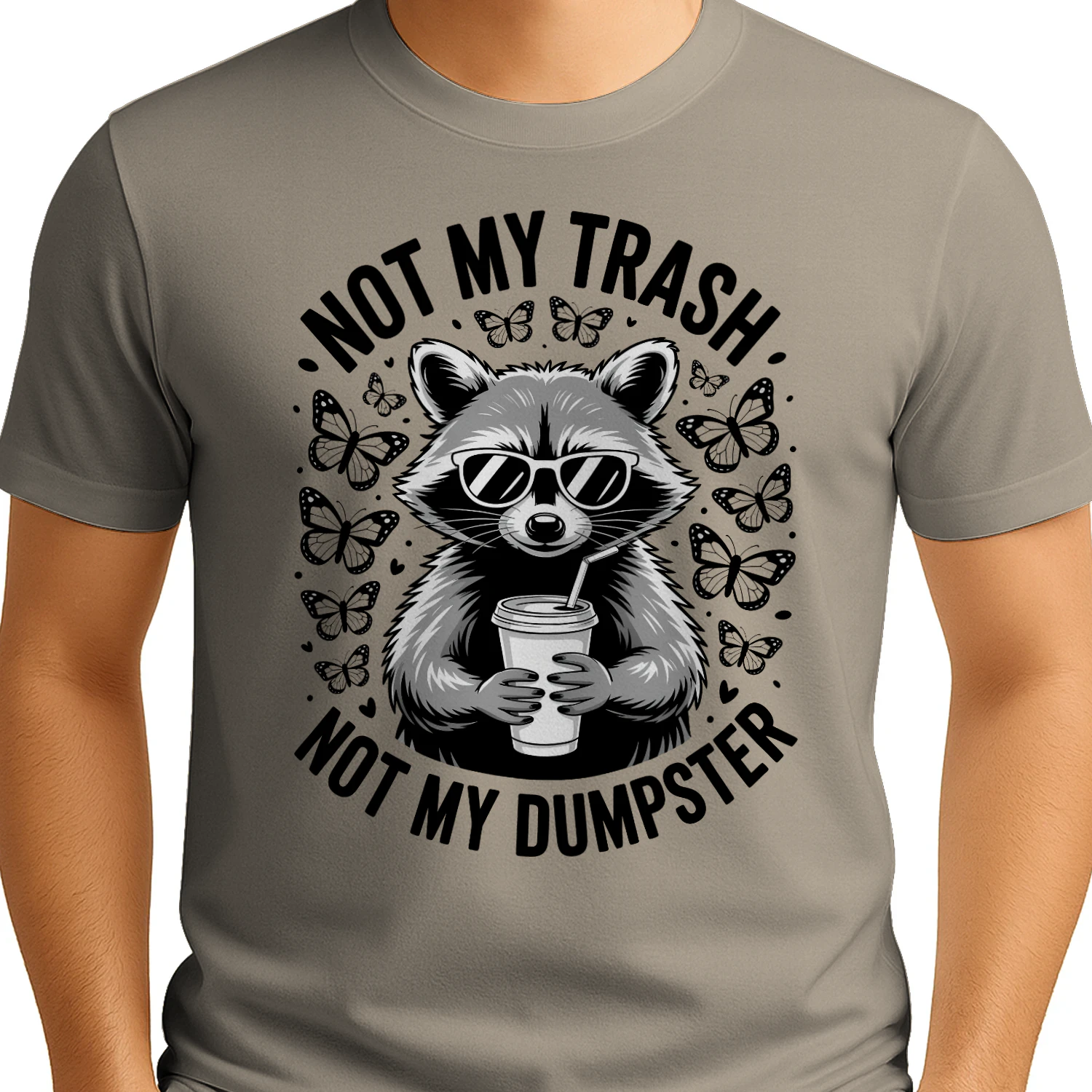 Cool Raccoon Coffee Lover Shirt